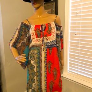 Teeze Me Boho Top Size M